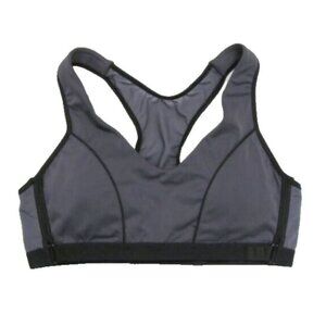 Marika Miracles  Bra Womens Racer Back Sports Wire Free Plus Size 20 Gray 2X